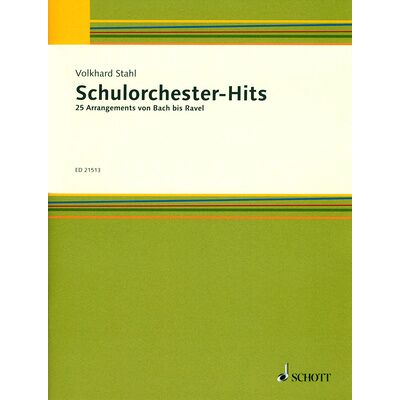 Schott Schulorchester-Hits 1 Schott Schulorchester-Hits 1