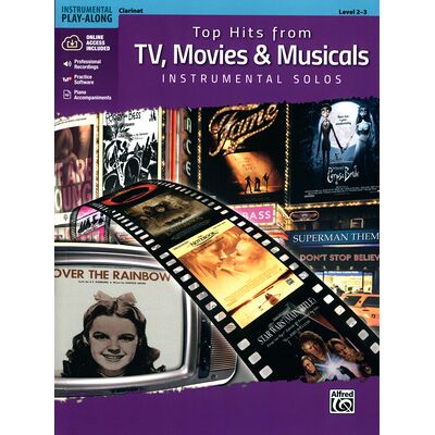 Alfred Music Publishing Top Hits from TV Clarinet Alfred Music Publishing Top Hits from TV Clarinet