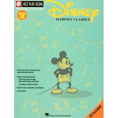 Hal Leonard Jazz Play-Along Disney Classic Hal Leonard Jazz Play-Along Disney Classic