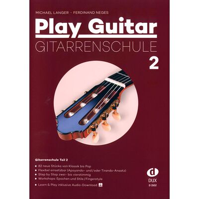 Edition Dux Play Guitar Gitarrenschule 2 Edition Dux Play Guitar Gitarrenschule 2