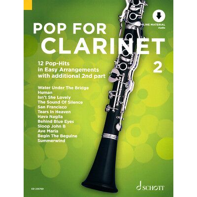 Schott Pop For Clarinet 2 Schott Pop For Clarinet 2