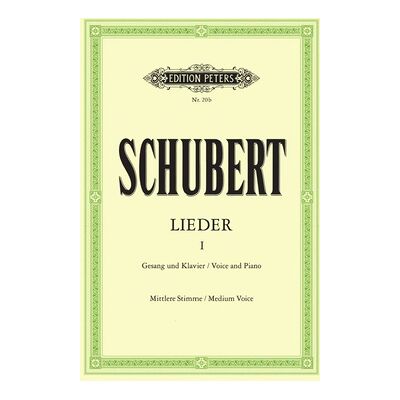 Edition Peters Schubert Lieder 1 Mittel Edition Peters Schubert Lieder 1 Mittel