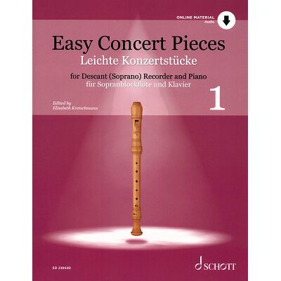 Schott Easy Concert Pieces Recorder 1 Schott Easy Concert Pieces Recorder 1