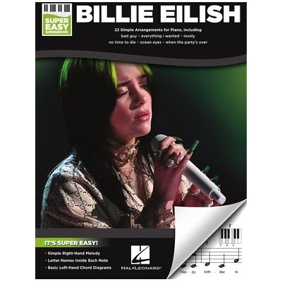 Hal Leonard Billie Eilish Super Easy Piano Hal Leonard Billie Eilish Super Easy Piano