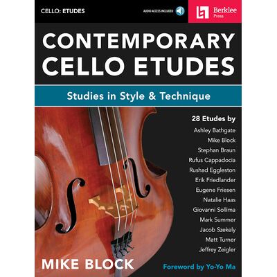 Berklee Press Contemporary Cello Etudes Berklee Press Contemporary Cello Etudes