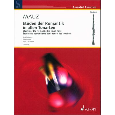 Schott Etüden der Romantik Clarinet Schott Etüden der Romantik Clarinet