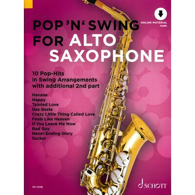Schott Pop 'n' Swing For Alto Sax Schott Pop 'n' Swing For Alto Sax