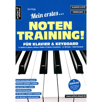 Artist Ahead Musikverlag Mein erstes Notentraining Artist Ahead Musikverlag Mein erstes Notentraining