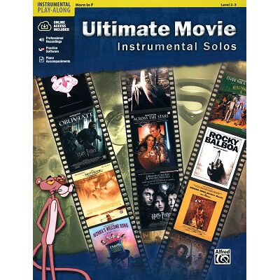 Alfred Music Publishing Ultimate Movie Solos Horn Alfred Music Publishing Ultimate Movie Solos Horn