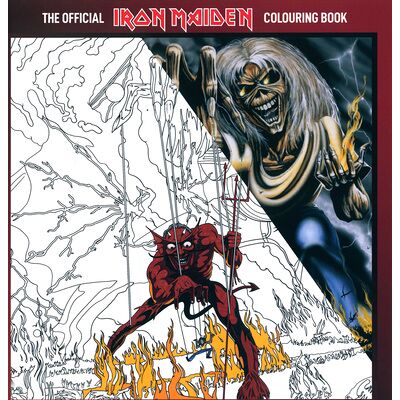 Rock n Roll Colouring Iron Maiden Colouring Book Rock n Roll Colouring Iron Maiden Colouring Book
