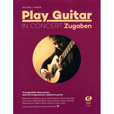 Edition Dux Play Guitar In Concert Zugaben Edition Dux Play Guitar In Concert Zugaben
