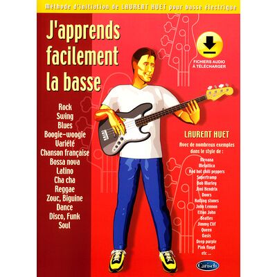 Edition Carisch J'apprends facilement la Basse Edition Carisch J'apprends facilement la Basse