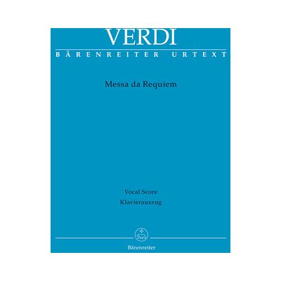 Bärenreiter Verdi Messa da Requiem Bärenreiter Verdi Messa da Requiem