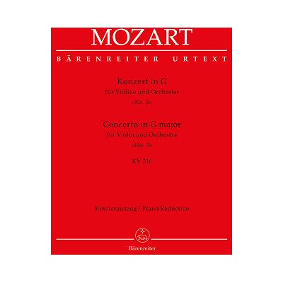 Bärenreiter Mozart Violinkonzert Nr. 3 Bärenreiter Mozart Violinkonzert Nr. 3