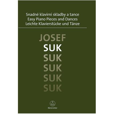 Bärenreiter Suk Leichte Klavierstücke Bärenreiter Suk Leichte Klavierstücke