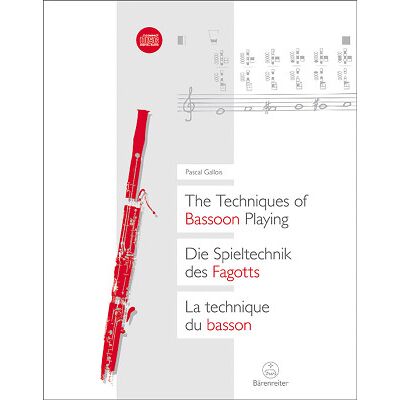 Bärenreiter Die Spieltechnik des Fagotts Bärenreiter Die Spieltechnik des Fagotts