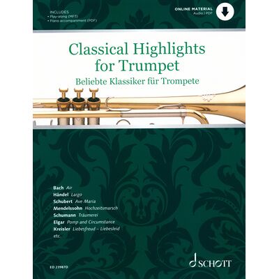Schott Classical Highlights Trumpet D Schott Classical Highlights Trumpet D