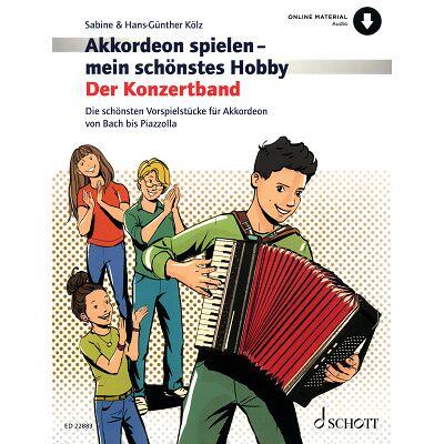 Schott Akkordeon Hobby Konzertband Schott Akkordeon Hobby Konzertband