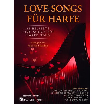 Bosworth Love Songs for Harfe Bosworth Love Songs for Harfe