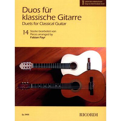 Ricordi Duos für klassische Gitarre 1 Ricordi Duos für klassische Gitarre 1
