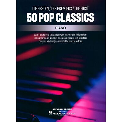 Bosworth Die ersten 50 Pop Classics Bosworth Die ersten 50 Pop Classics