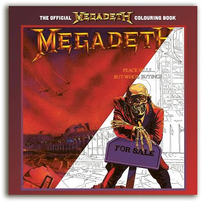 Rock n Roll Colouring Megadeth Colouring Book Rock n Roll Colouring Megadeth Colouring Book