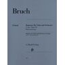 Henle Verlag Bruch Romanze F-Dur Viola