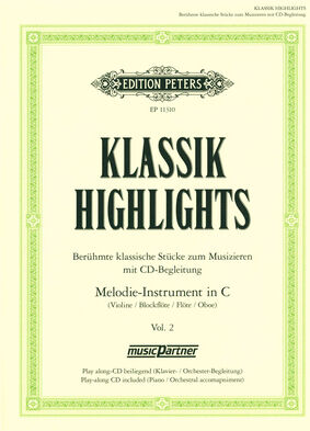 Edition Peters Klassik Highlights 2 Edition Peters Klassik Highlights 2