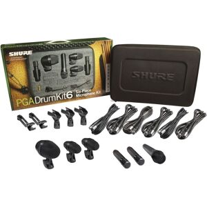 Shure PGADRUMKIT6 Drumkoffer 6-teilig - Mikrofon Set