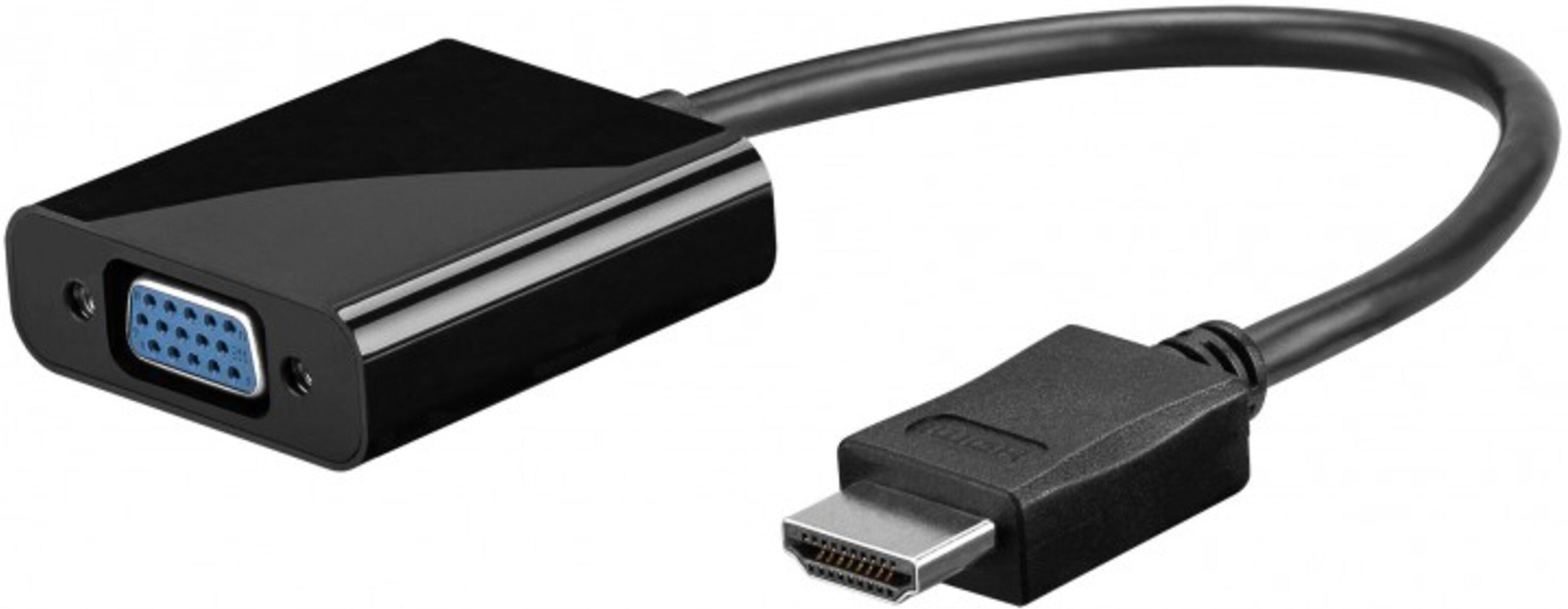 lightmaXX - HDMI zu VGA-Adapter, Audio HDMI Stecker  VGA Buchse lightmaXX - HDMI zu VGA-Adapter, Audio HDMI Stecker  VGA Buchse