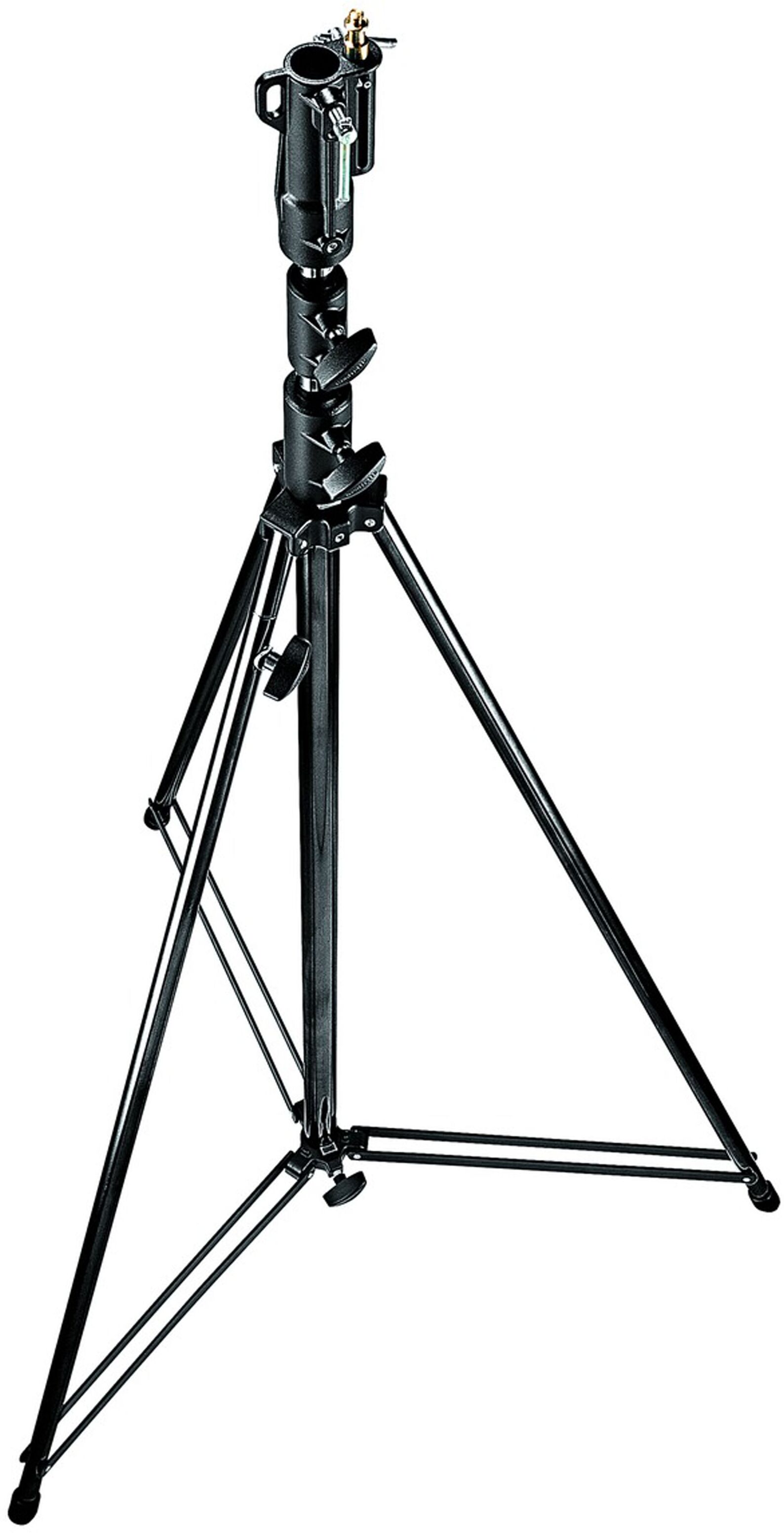 Manfrotto 111BSU Teleskopstativ, 25 kg 3,80m, 3 Sektionen, 2 Auszüge Lichtstativ