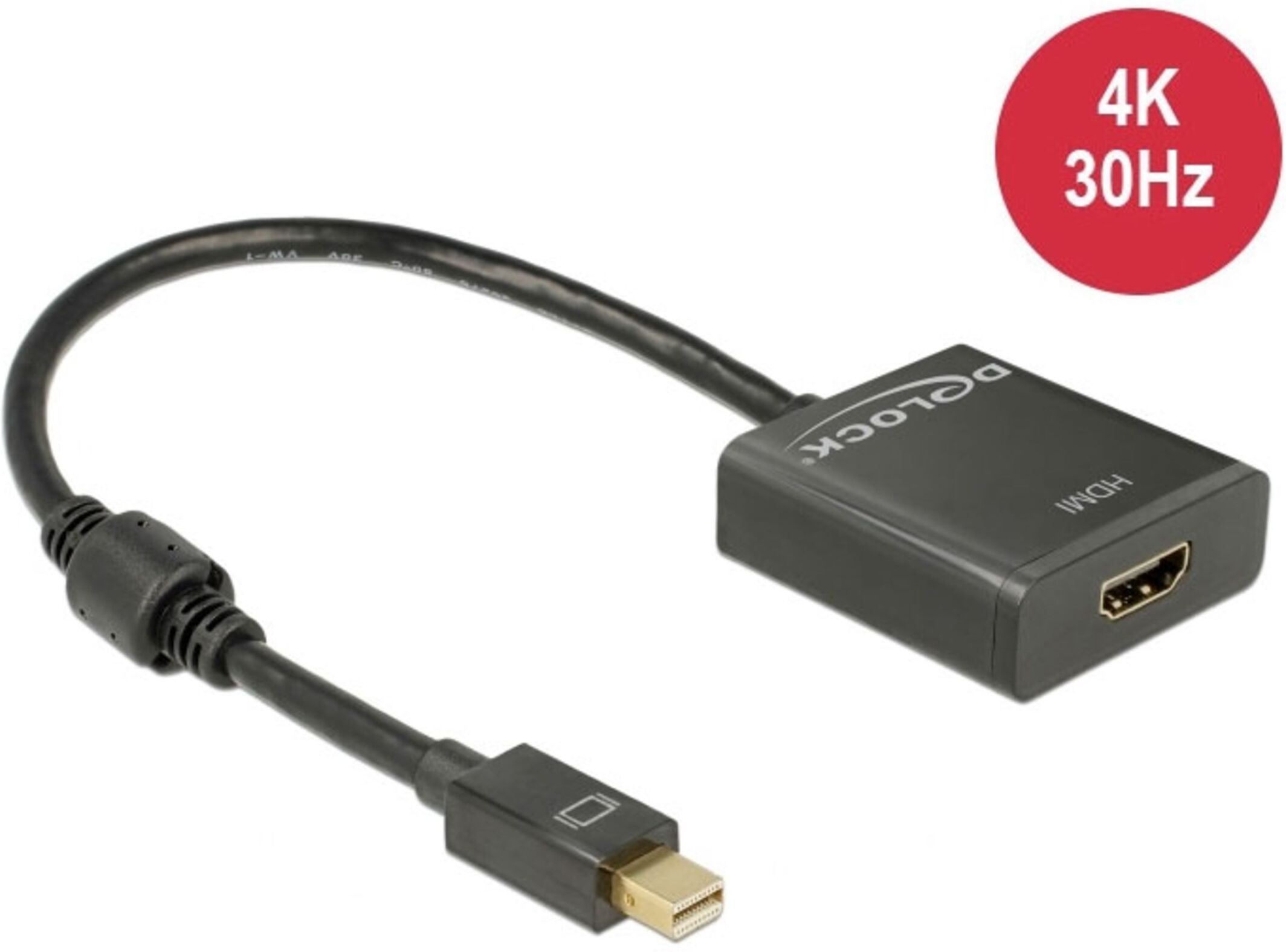 DeLock Adapter Mini Display Port > HDMI - Apple Adapter