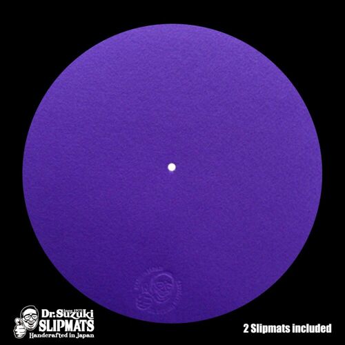 Suzuki Dr. Suzuki - 12" Mix-Edition Slipmat purple (paar)