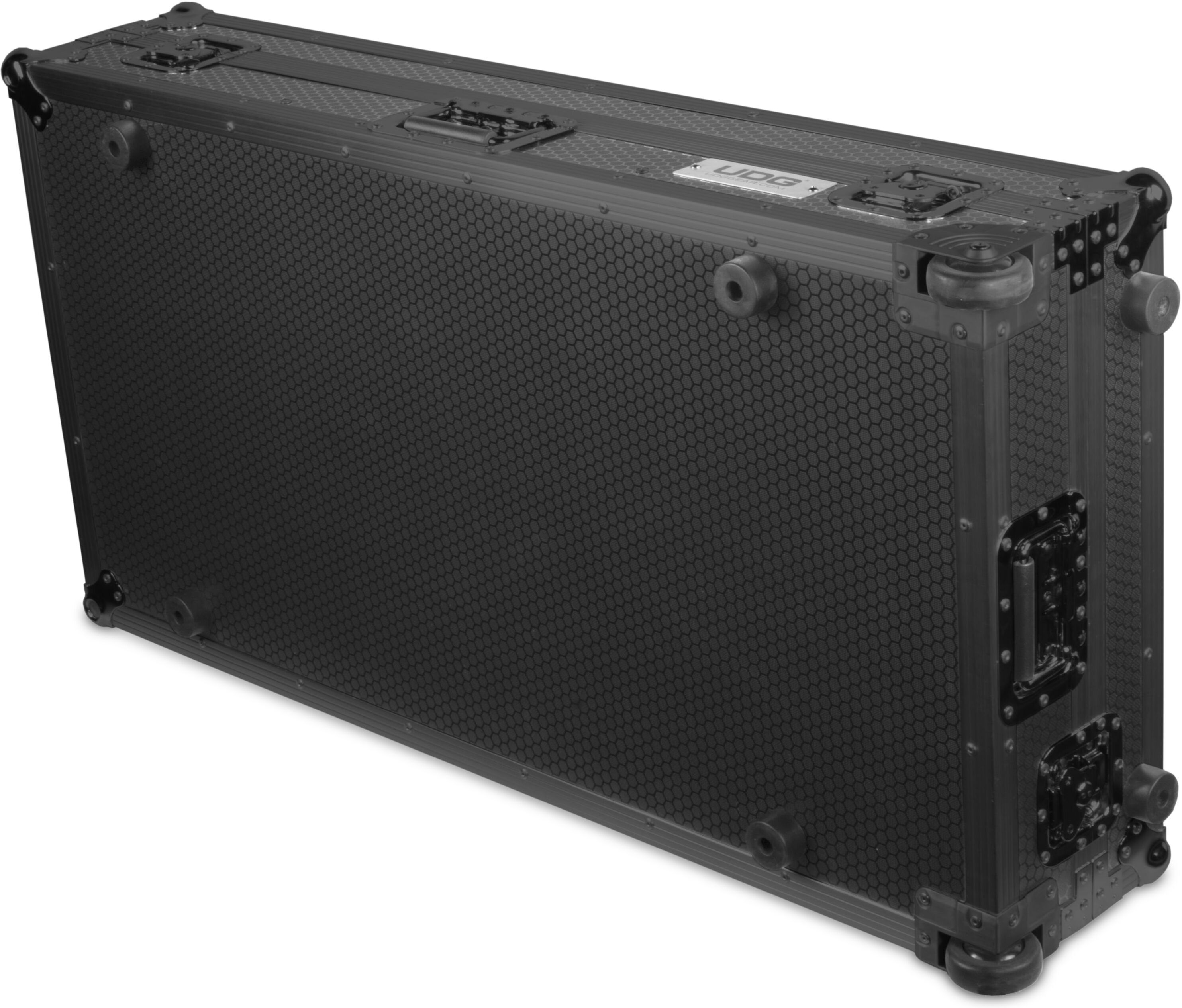 UDG Ultimate Flightcase CDJ-3000/900NXS2 Black + Laptop Ablage (U91074BL) - DJ Case Set