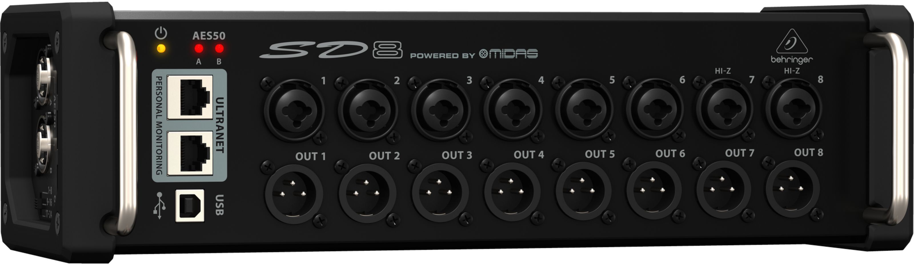 Behringer SD8 Digital Snake 8x8 Stagebox - Hardware Ersatzteile und Zubehör