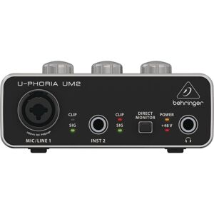 Behringer USB Audio Interface U-Phoria UM2