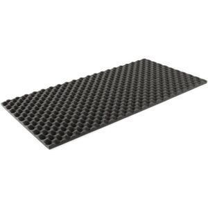 MUSIC STORE Noppenschaum anthrazit 20 mm 50 x 100 cm, 2 cm stark - Absorber