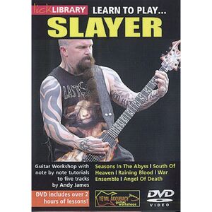 Roadrock International Lick Library: Learn To Play Slayer DVD - DVD