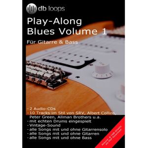 db loops Blues - Volume 1 Gitarre Playalong - DVD