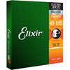 Elixir 14677 Bass Saiten 45-105 - Saitensatz für 4-Saiter E-Bass