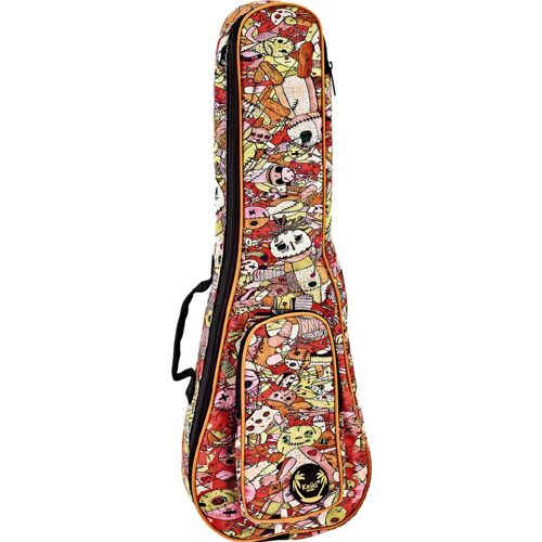 Ortega KUB-VP-SO Keiki Sopran Ukulele Bag Voodoo Puppet - Tasche für Ukulelen