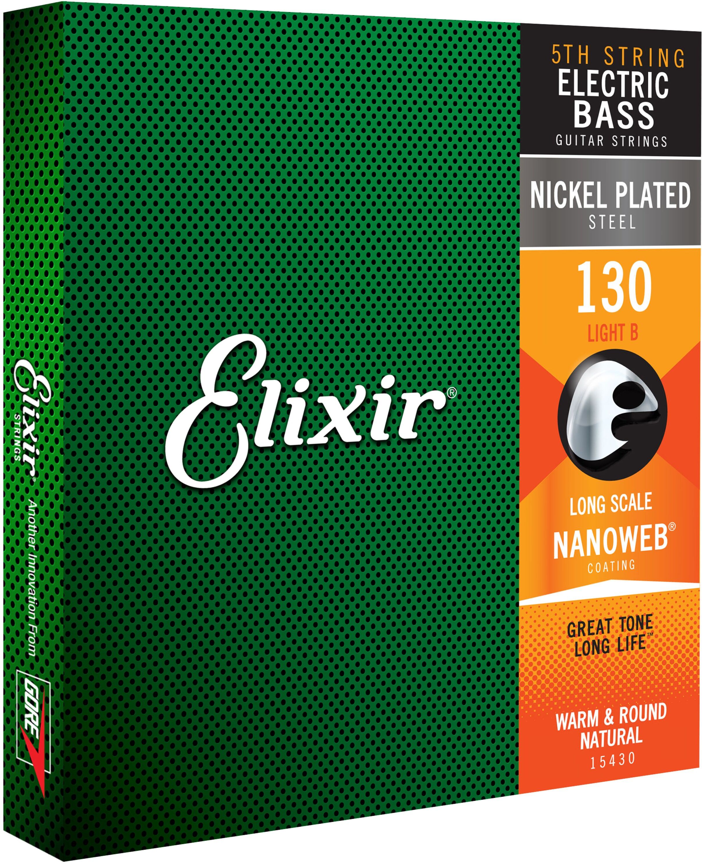 Elixir 15430 Einzelsaite Bass 130L - Einzelne Basssaite