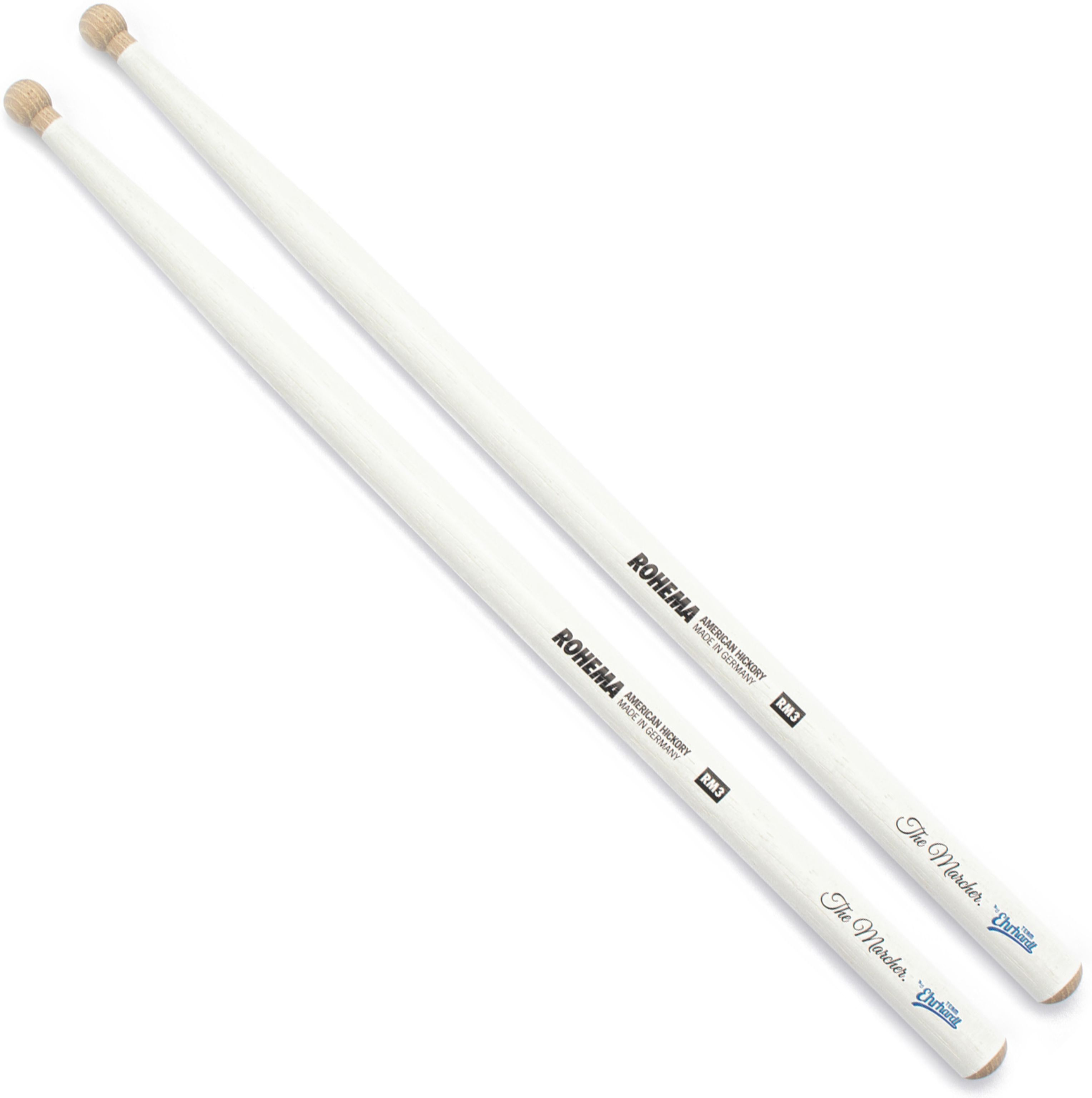 Rohema RM3 Marching Sticks Hickory - Drumsticks