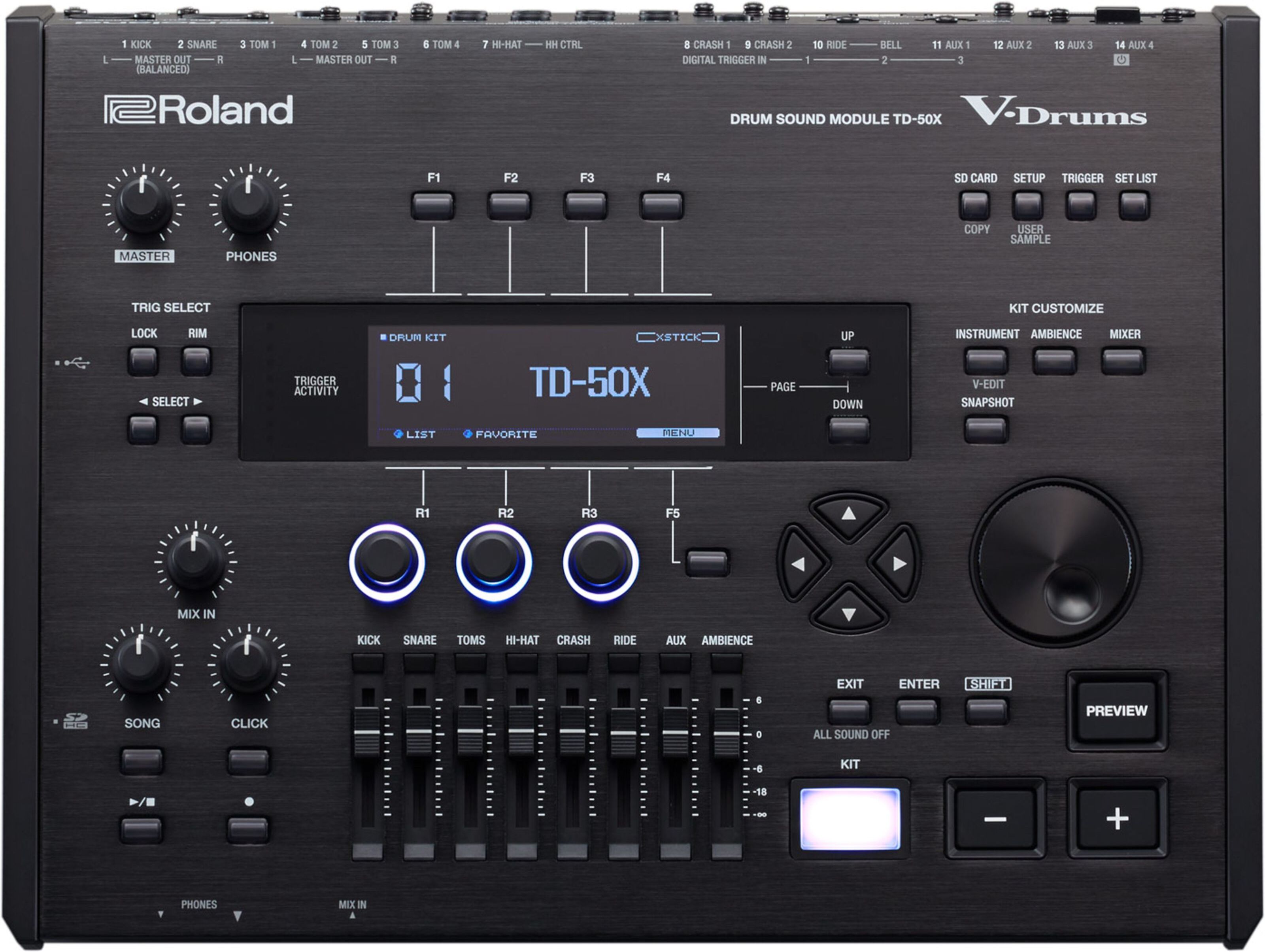 Roland TD-50X Sound Modul - E-Drum Zubehör