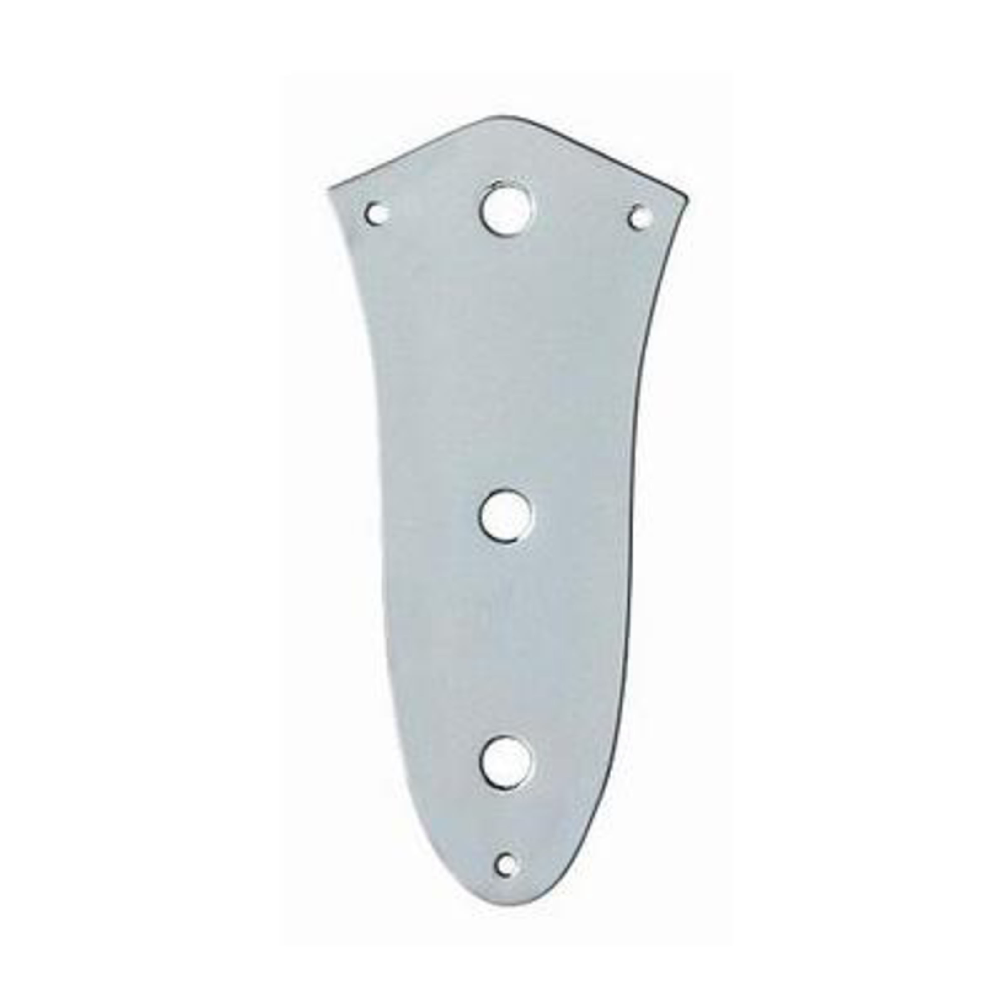 Fender Control Plate '62 Jazz Bass 3-Hole Chrome - Bass-Ersatzteil