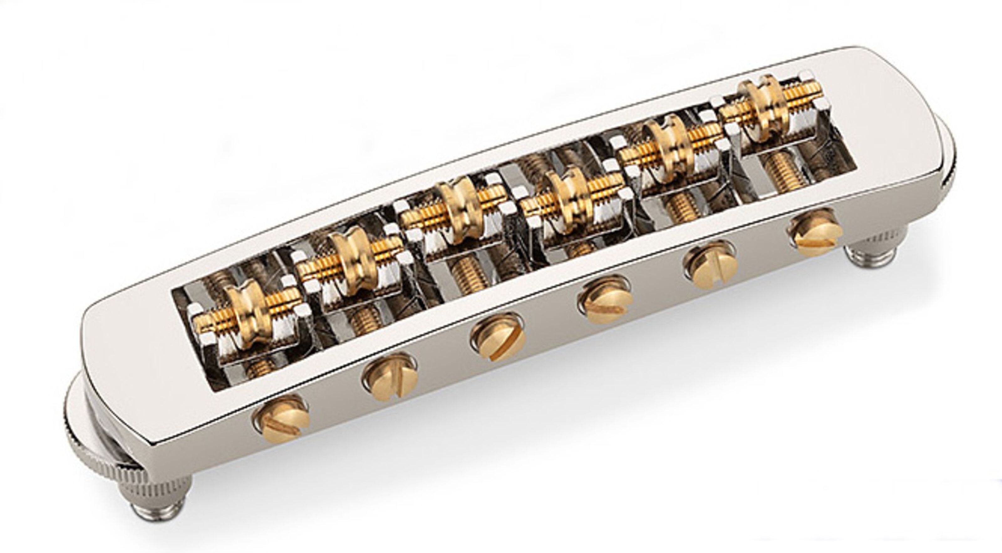 Schaller STM Roller Bridge Nickel - Gitarren Ersatzteil