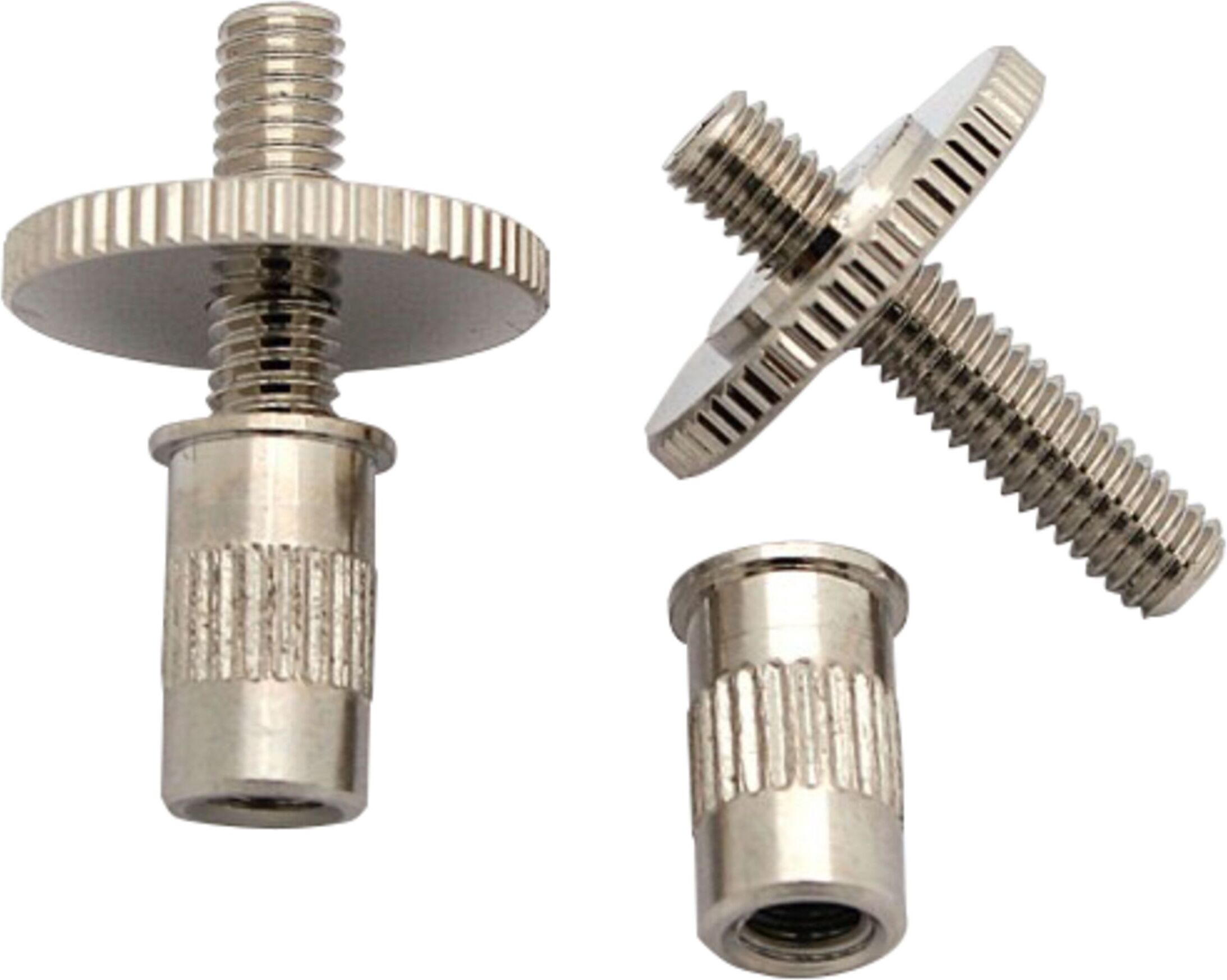 Göldo Tunamatic Höhenversteller Nickel, 6mm DM, 11mm lang - Gitarren Ersatzteil