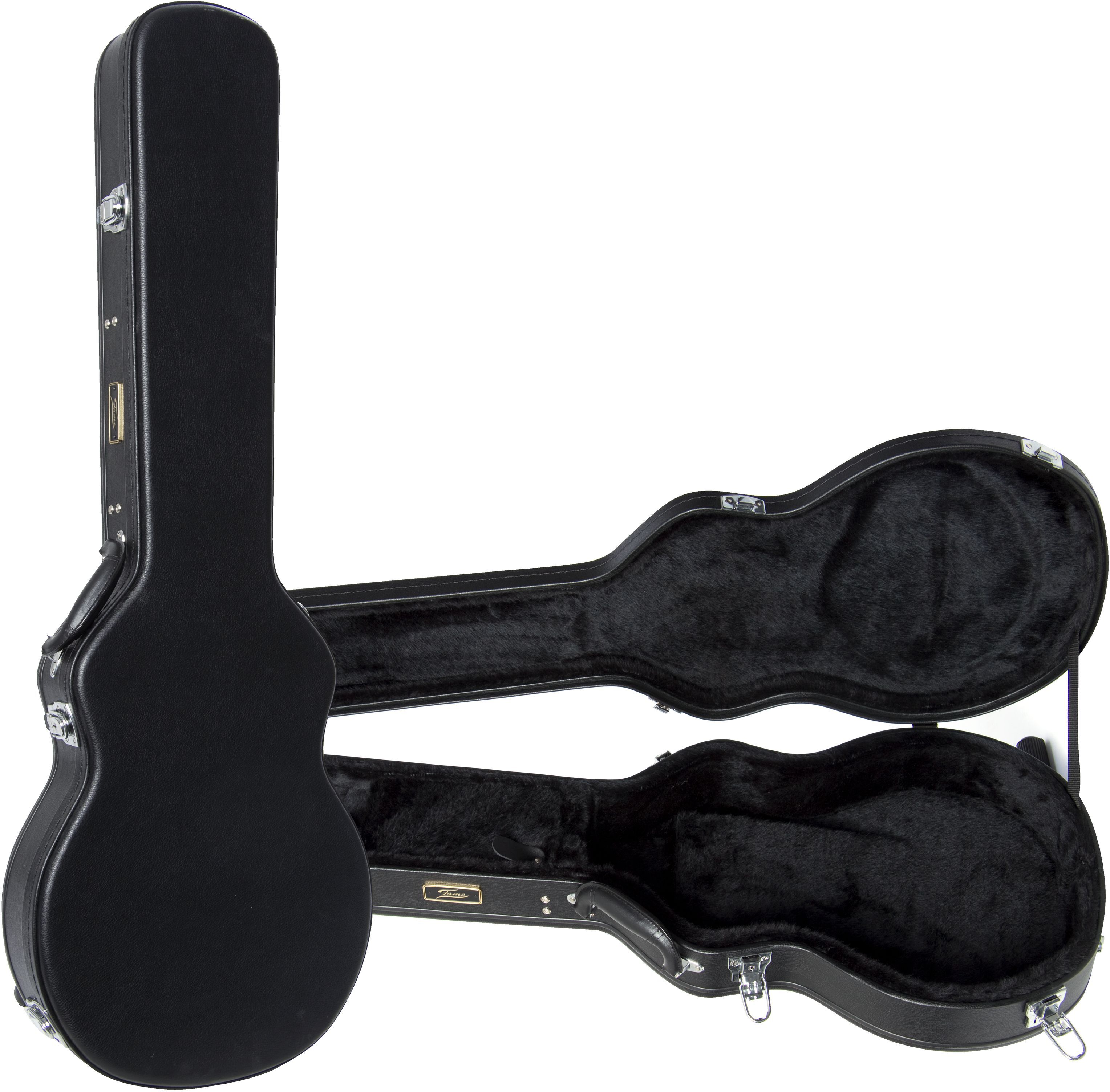 Fame Case Singlecut Guitar Black - Koffer für E-Gitarren