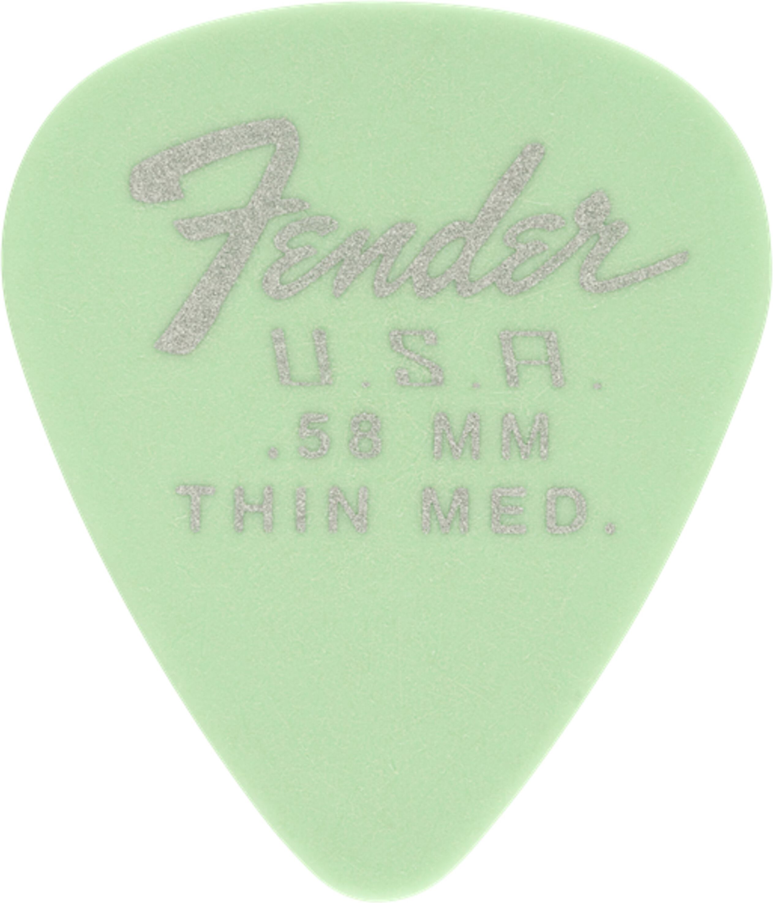 Fender 351 Dura-Tone Picks 0,58 mm - Plektren Set