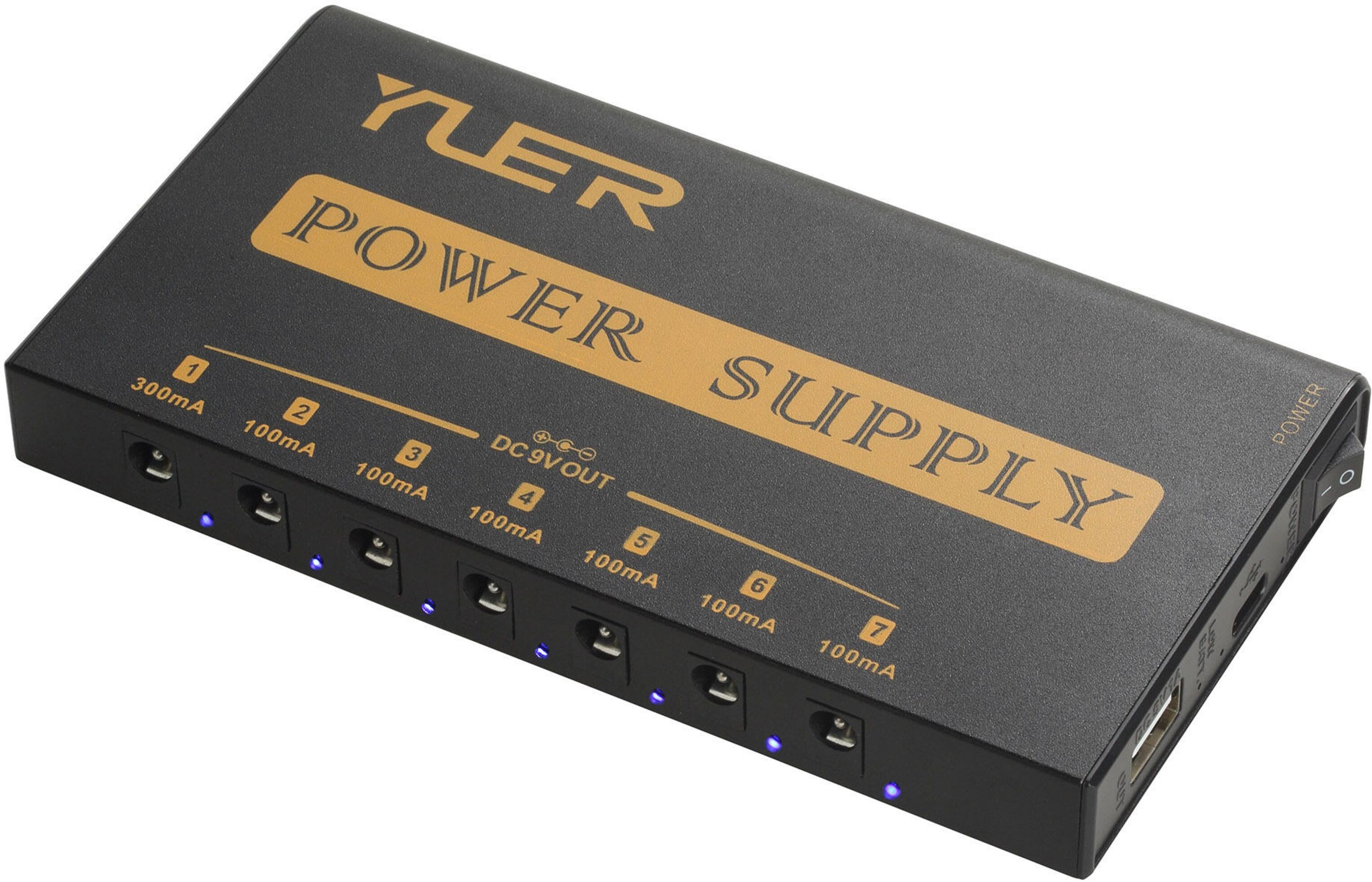 Yuer PR-02 Mobile Rechargeable Multi-Power Supply - Netzteil für Effektgeräte